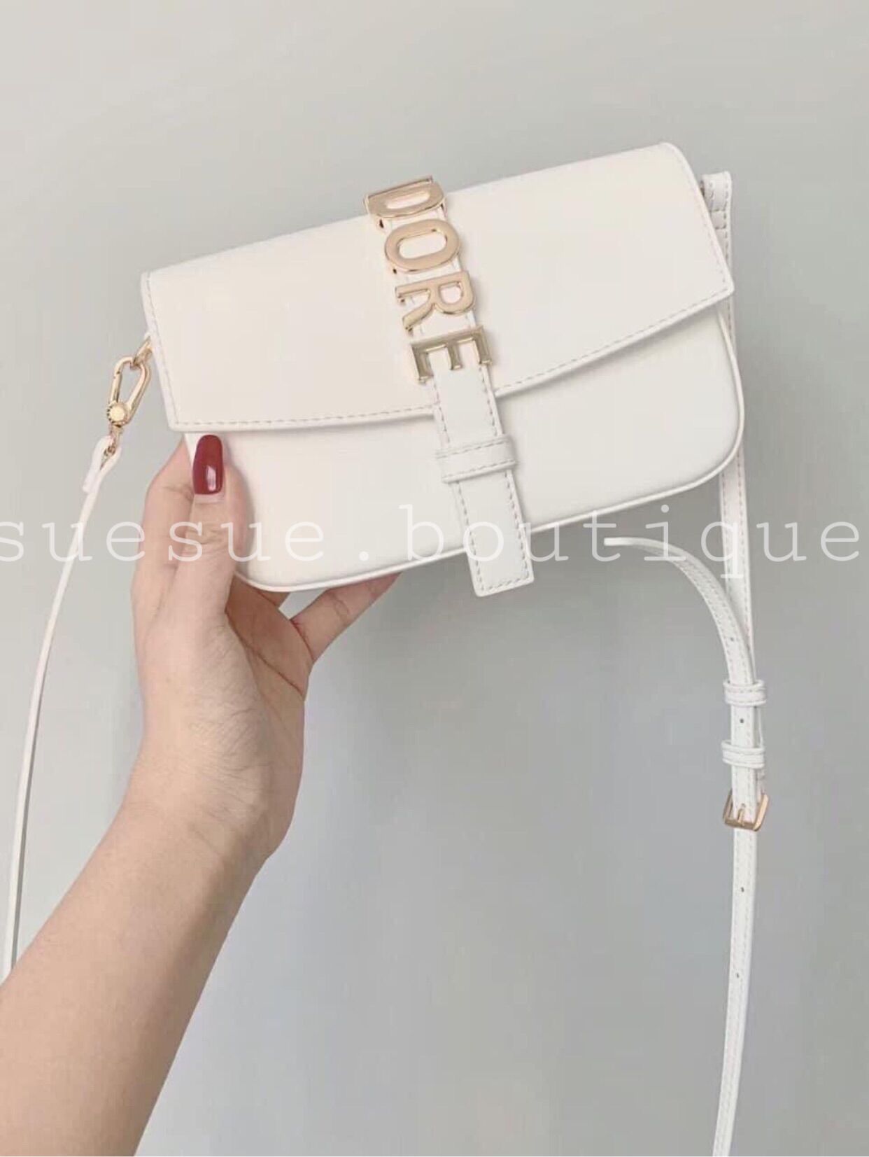 Túi xách đeo chéo C&K ADORE , size 23 , like auth