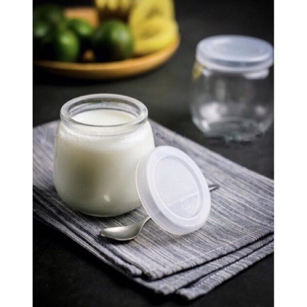 bộ 10hũ sữa chua béo thủy tinh 200ml