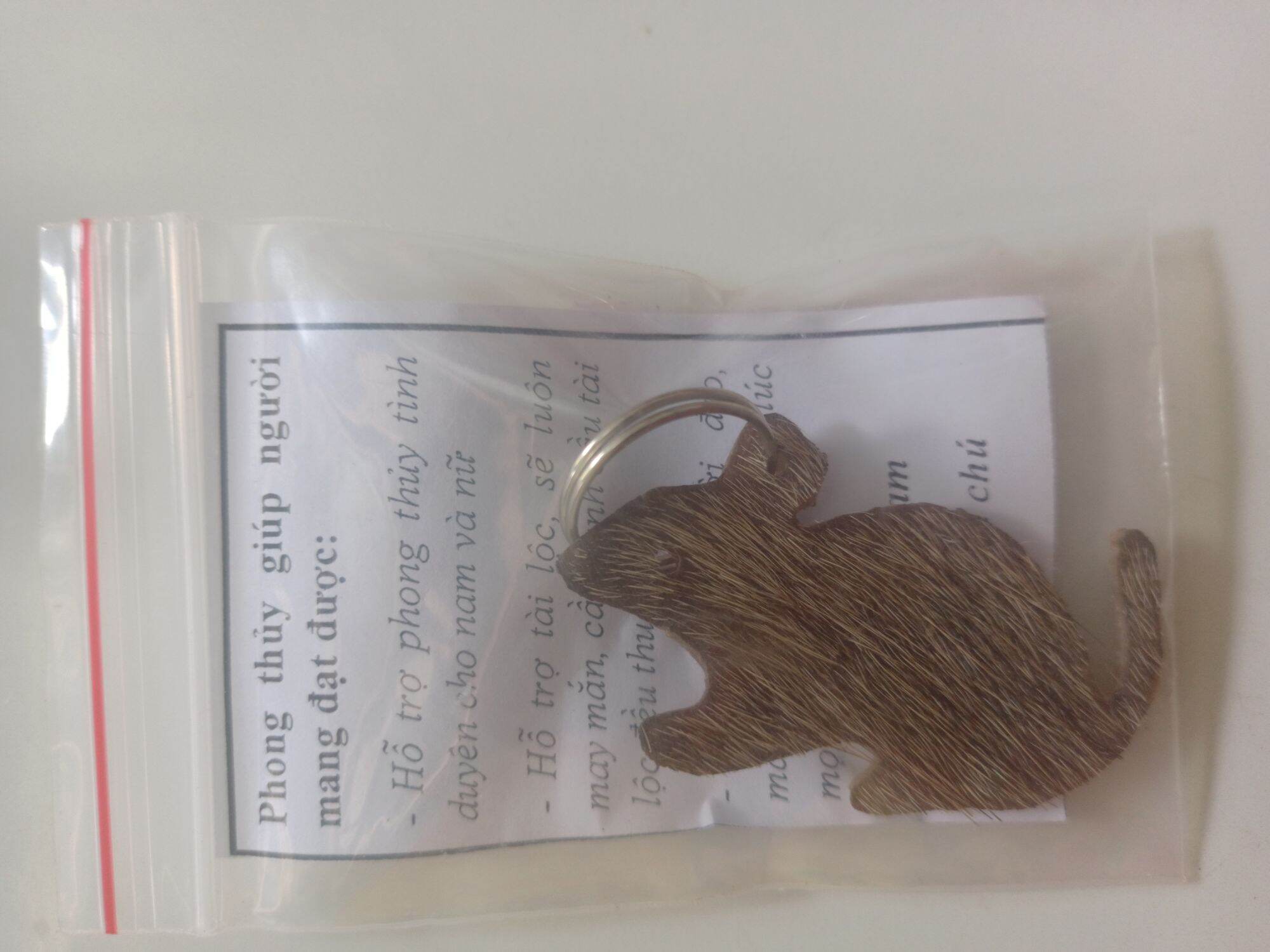 Móc khóa con giáp làm bằng da trâu (50k/1con)