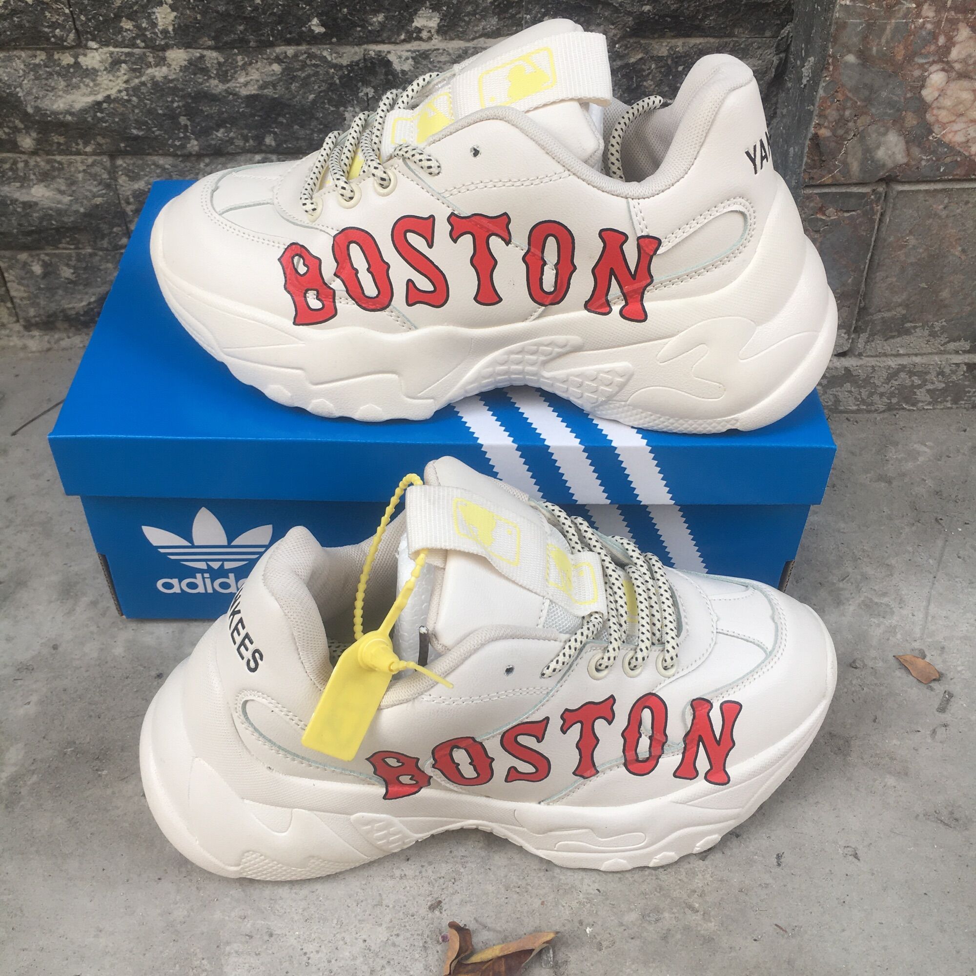 [ SHIP HỎA TỐC] Giày MLB Boston unisex Fullbox - Ann Shoes
