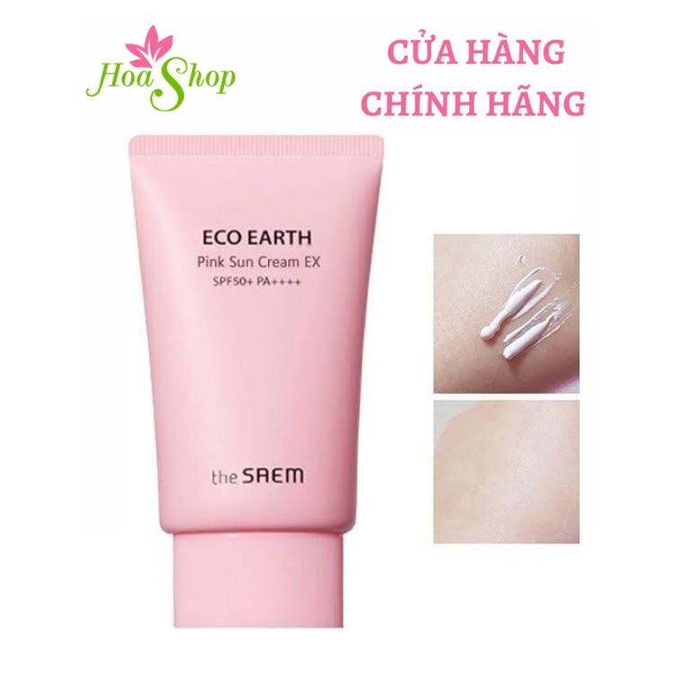 [Mẫu Mới 2020] Kem Chống Nắng The SAEM Eco Earth Power Sun Cream SPF50+ PA++++