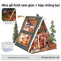 Rolife | Bộ Kit Mô Hình Biệt Thự Rừng Gỗ DIY Nhà Giáng Sinh