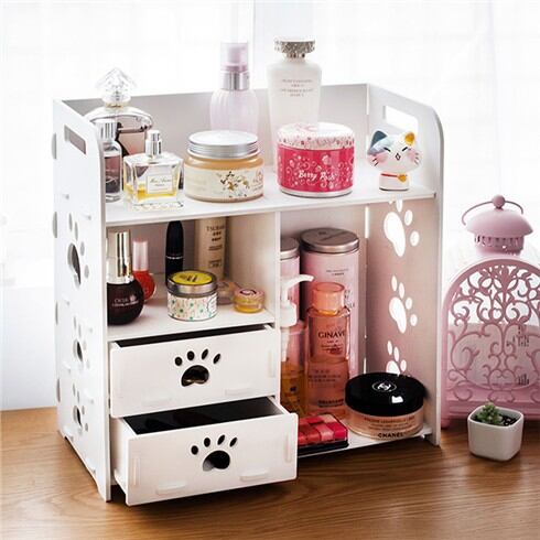 TỦ MINI ĐỂ ĐỒ ĐA NĂNG 2 NGĂN KÉO 38x38x17.5cm