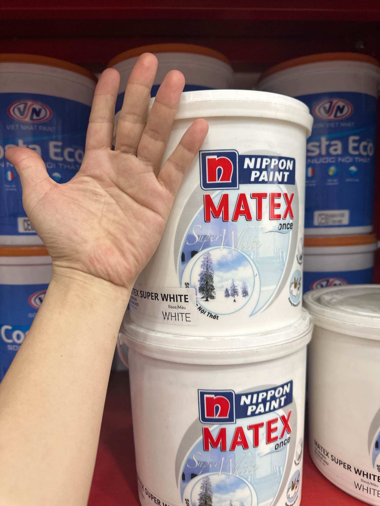 Sơn nội thất Nippon MATEX(siêu Trang)
