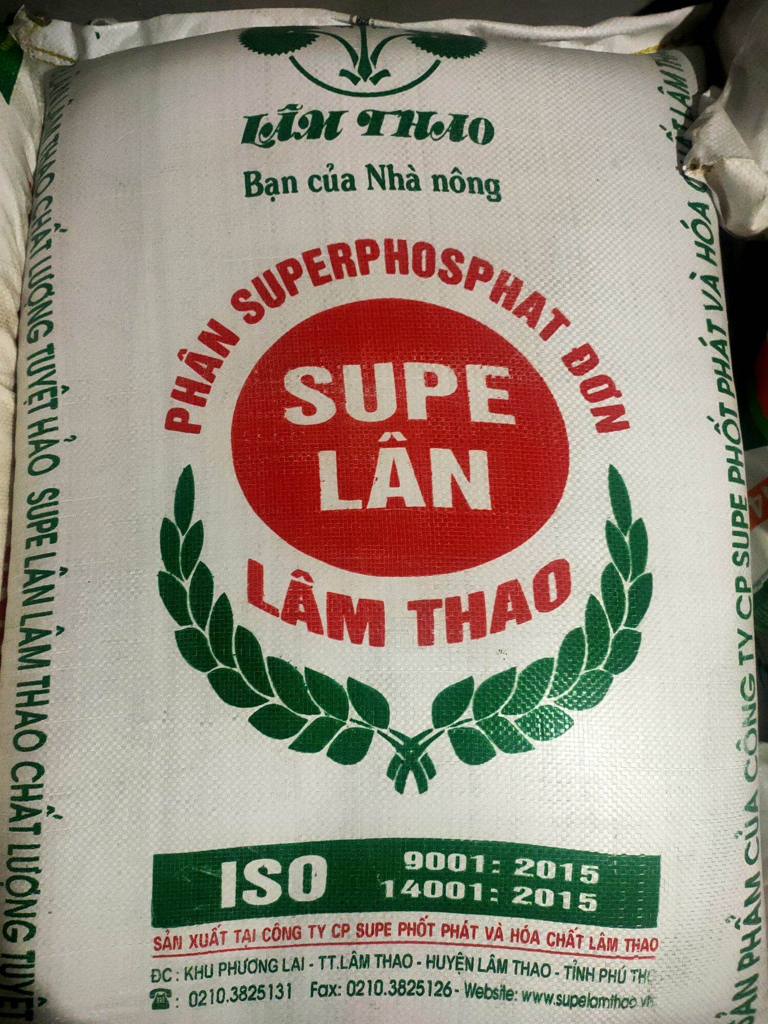 Phân supe lân lâm thao