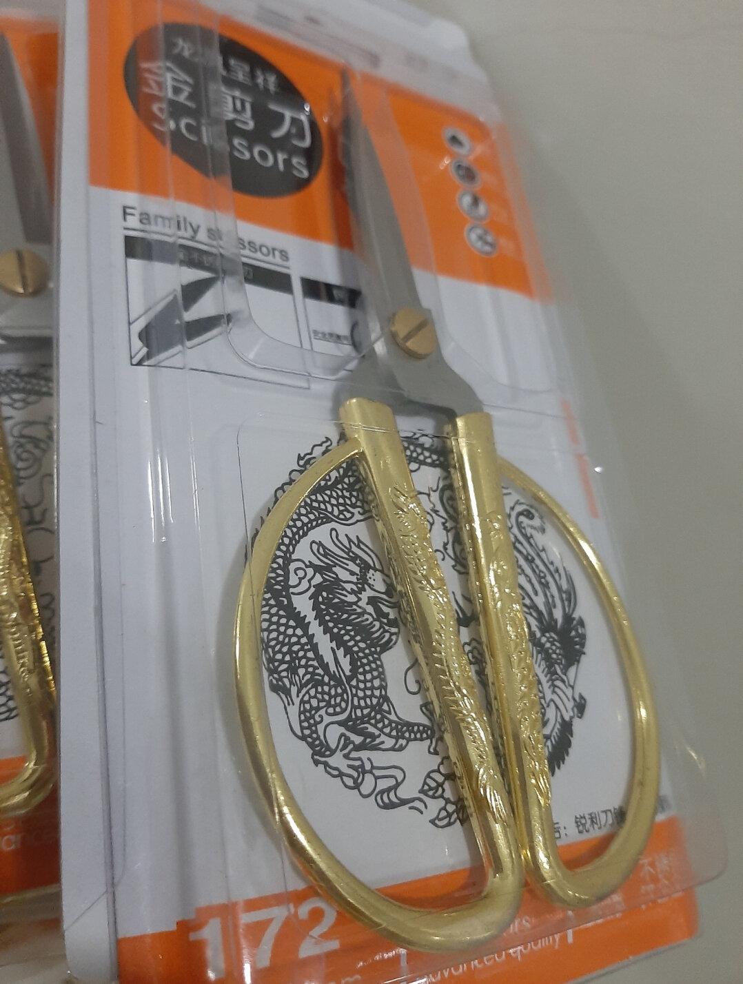 KÉO RỒNG VÀNG SIÊU BỀN SIÊU BÉN SIZE 17CM