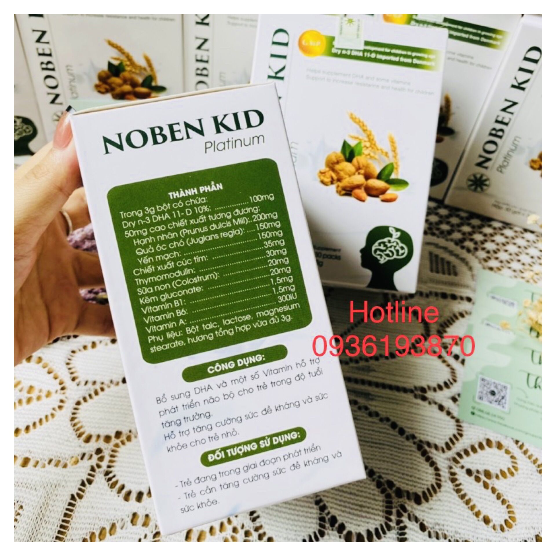 NOBEN KID CỐM PHÁT TRIỂN TRÍ NÃO CHO TRẺ