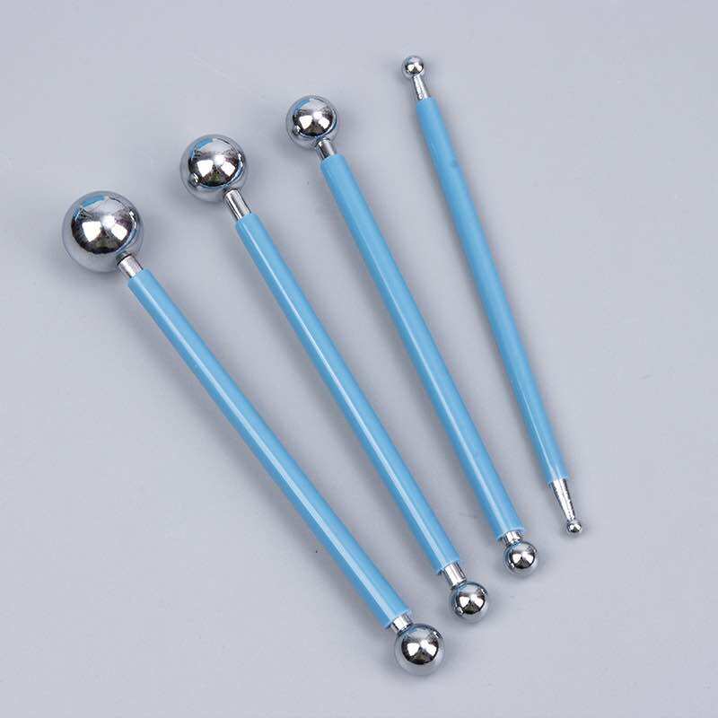 Bộ dụng cụ tạo hình đất sét - bọi mo tạo hình cánh hoa