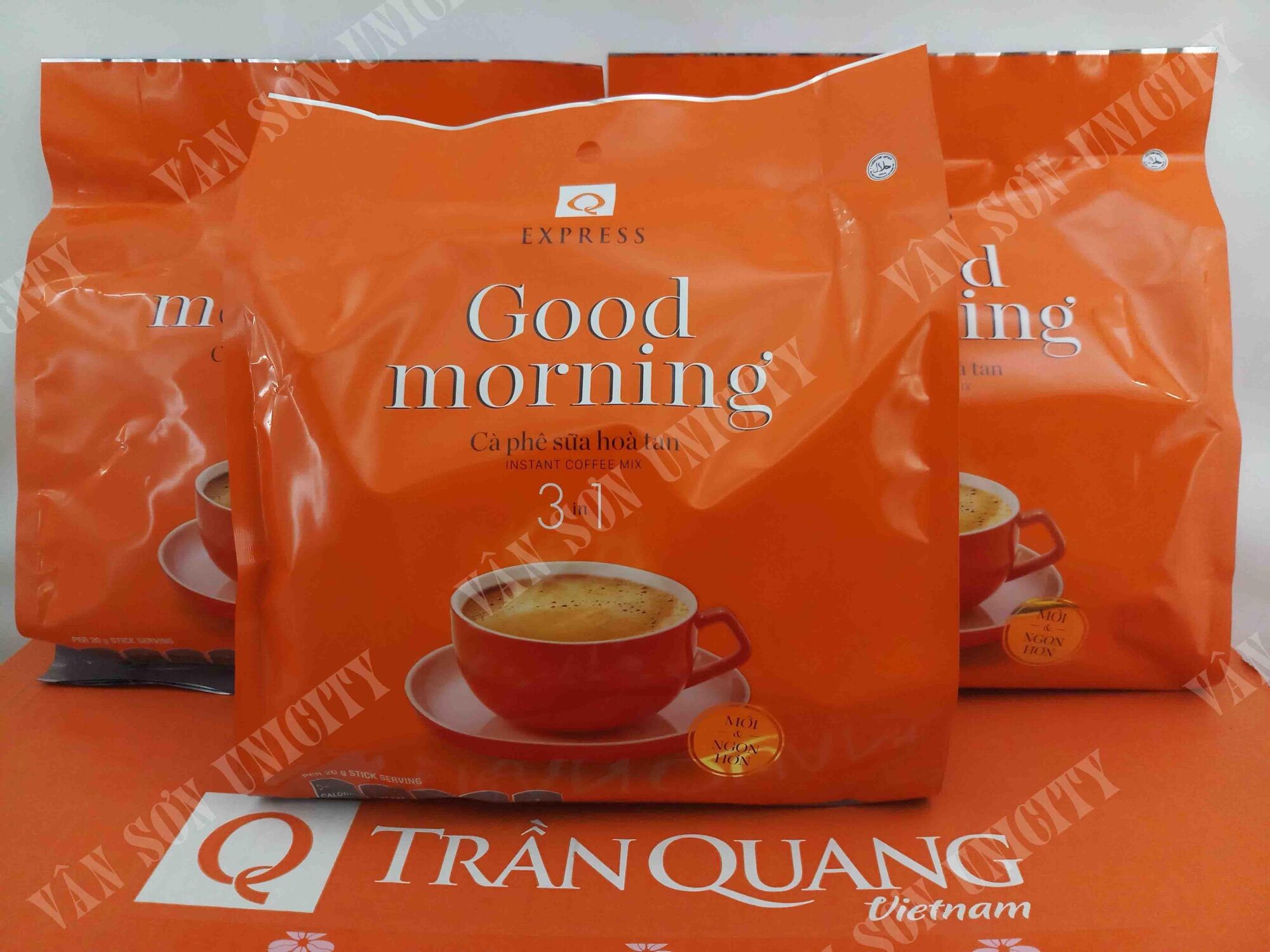 Cà phê Good morning 3in1 Trần Quang 1bịch