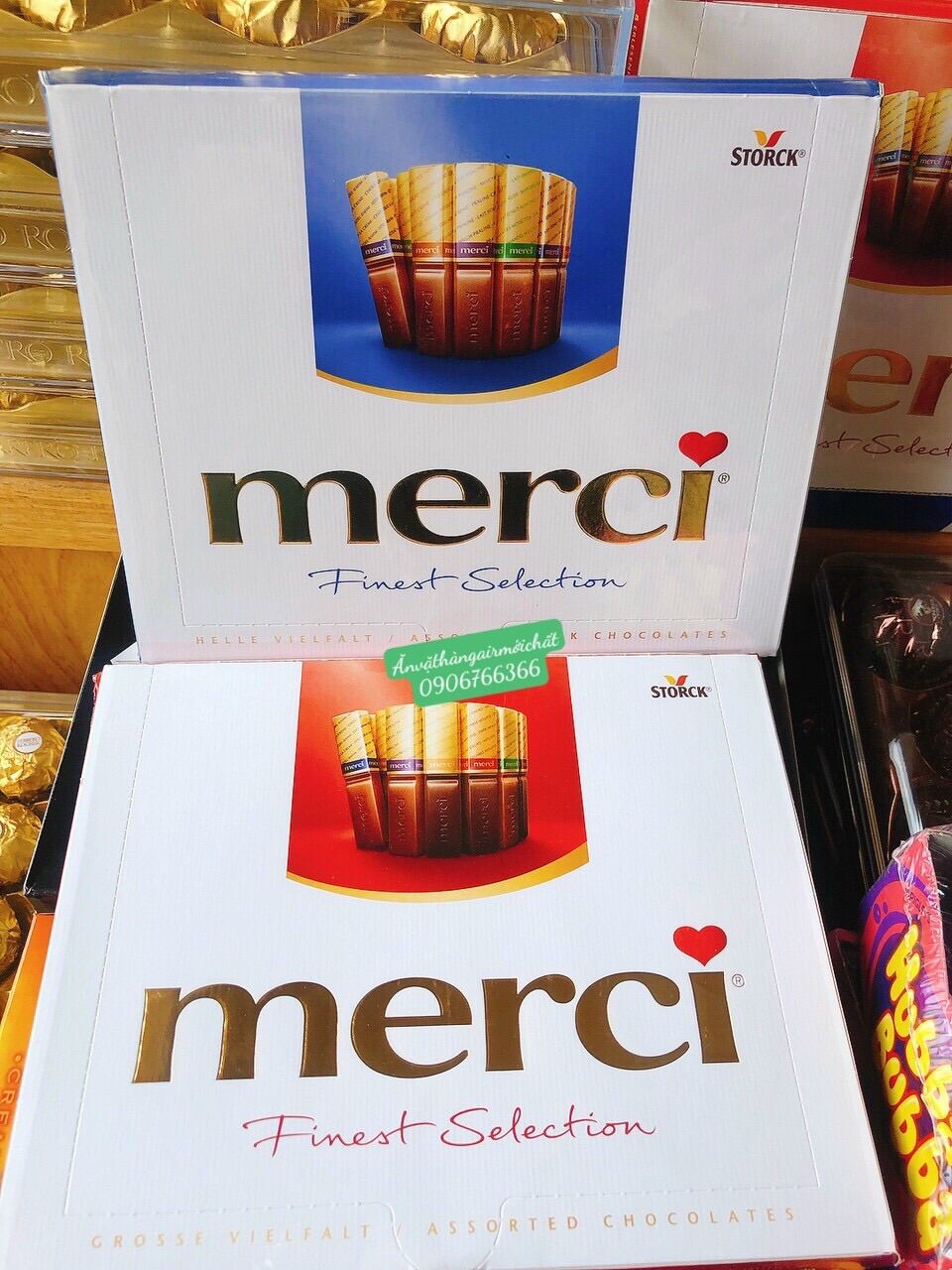 Hàng đẹp socola merci finest selection 250g của đức - ảnh sản phẩm 2