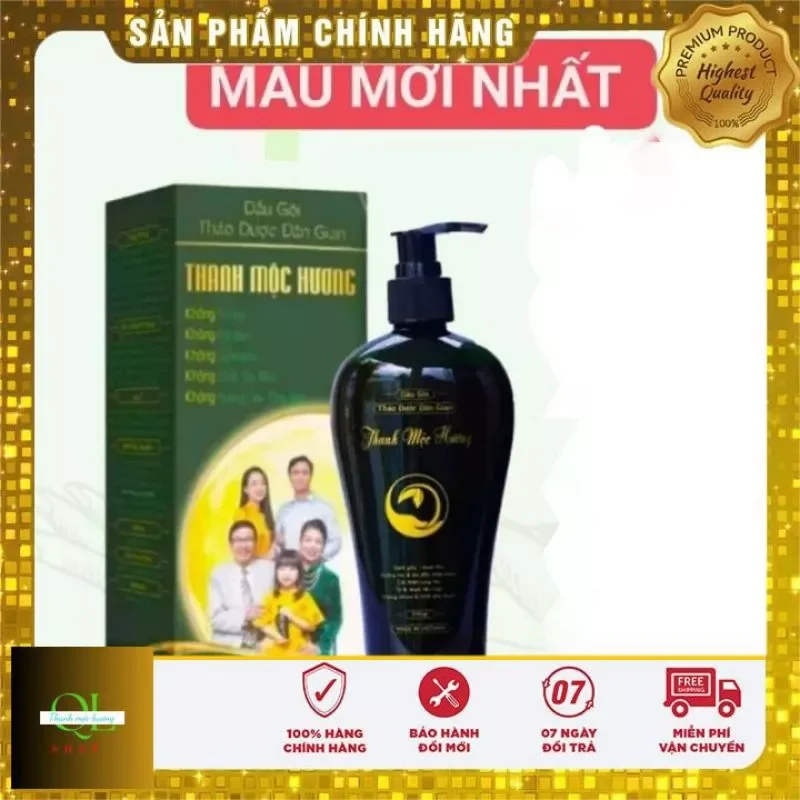 Dầu gội thảo dược dân gian thanh mộc hương