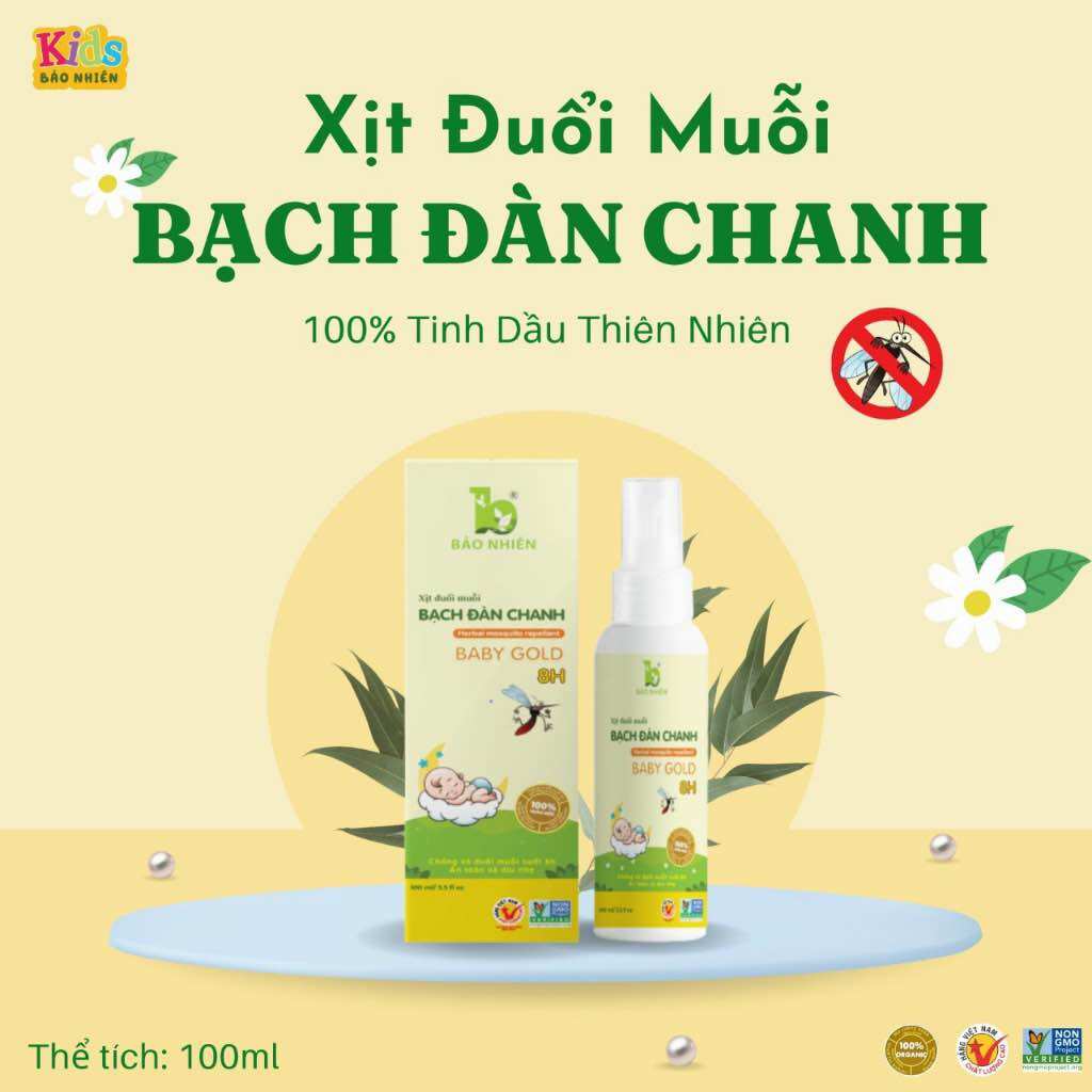 [100ml] Bình xịt muỗi thảo dược FlyAway - Bảo Nhiên (Việt Nam)
