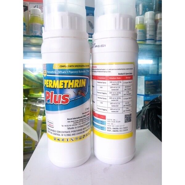 PERMETHRIN PLUS - 500ml / thuốc diệt côn trùng nhập khẩu Anh