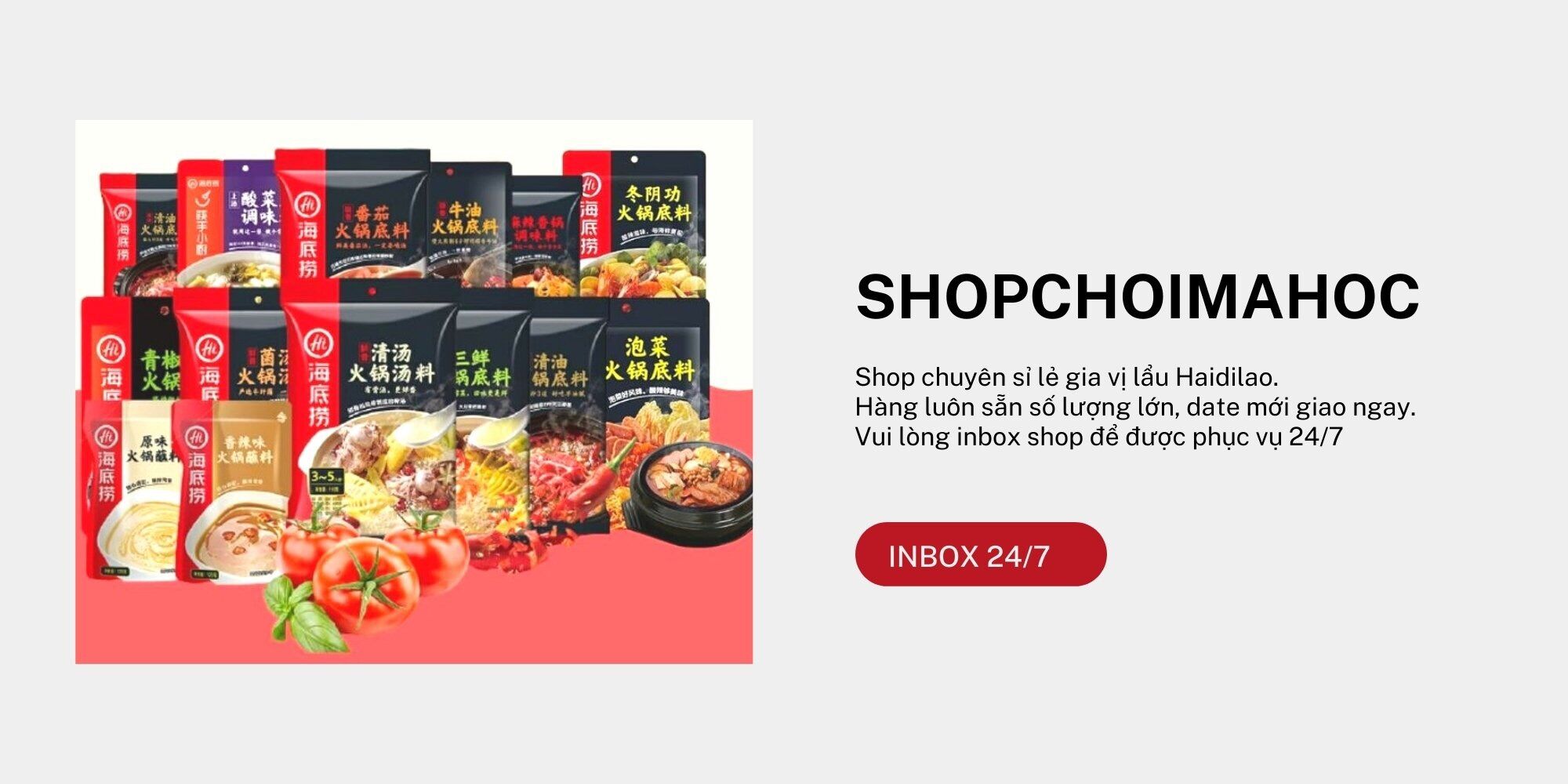 Gia vị lẩu Haidilao vị cà chua