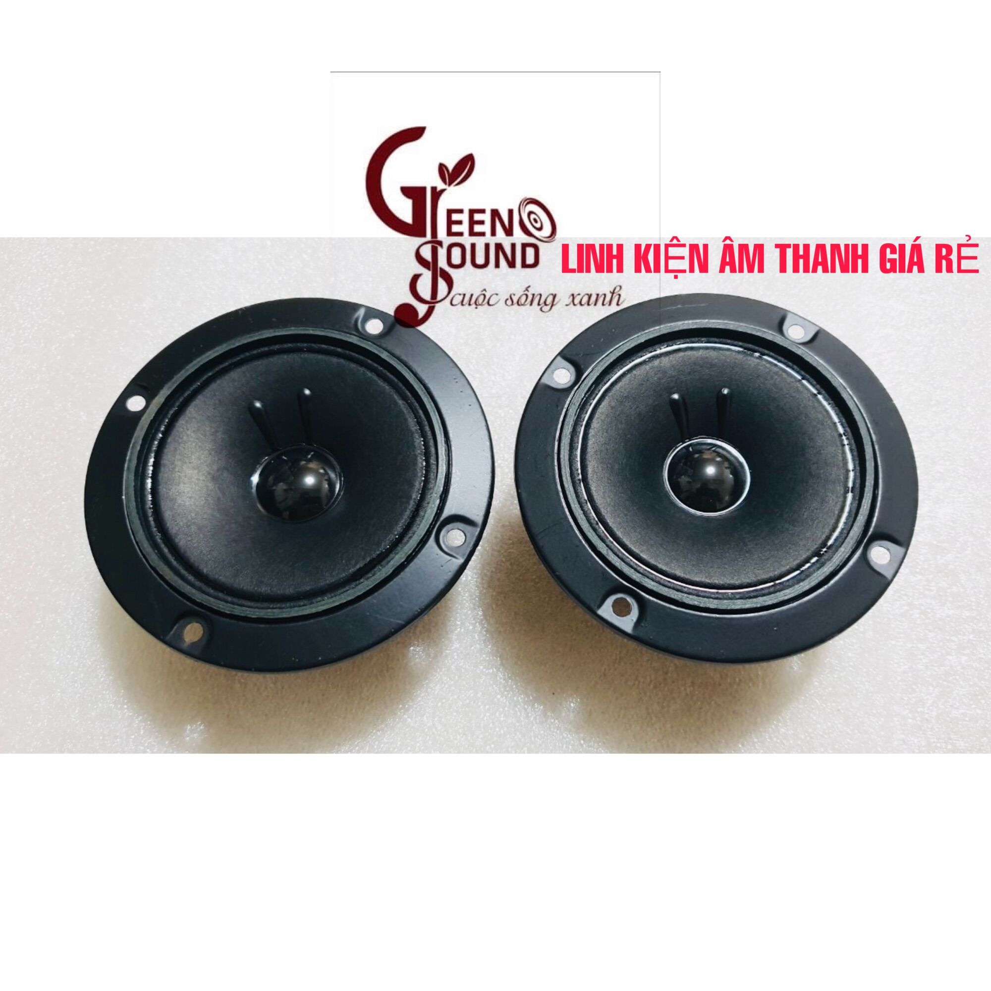 XẢ KHO LOA TREBLE TRÒN 10CM TỪ KÉP.TREBLE .Giá 2 Chiếc.