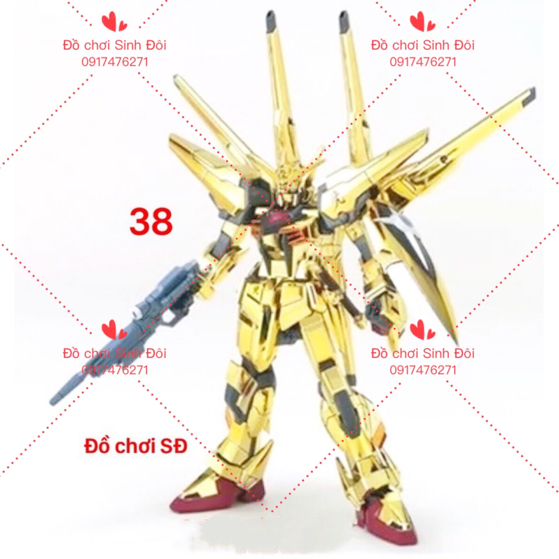 Gundam 38 - vàng