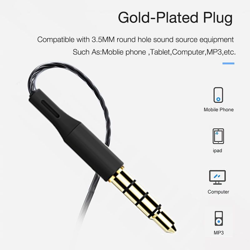 Tai nghe nhét tai kèm mic dùng cho IOS ANDROID LAPTOP