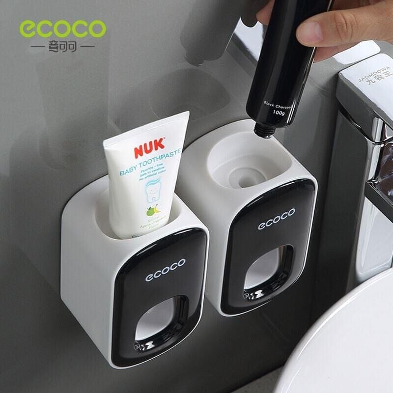 Bộ Nhả Kem Đánh Răng Tự Động Cao Cấp Ecoco #69k