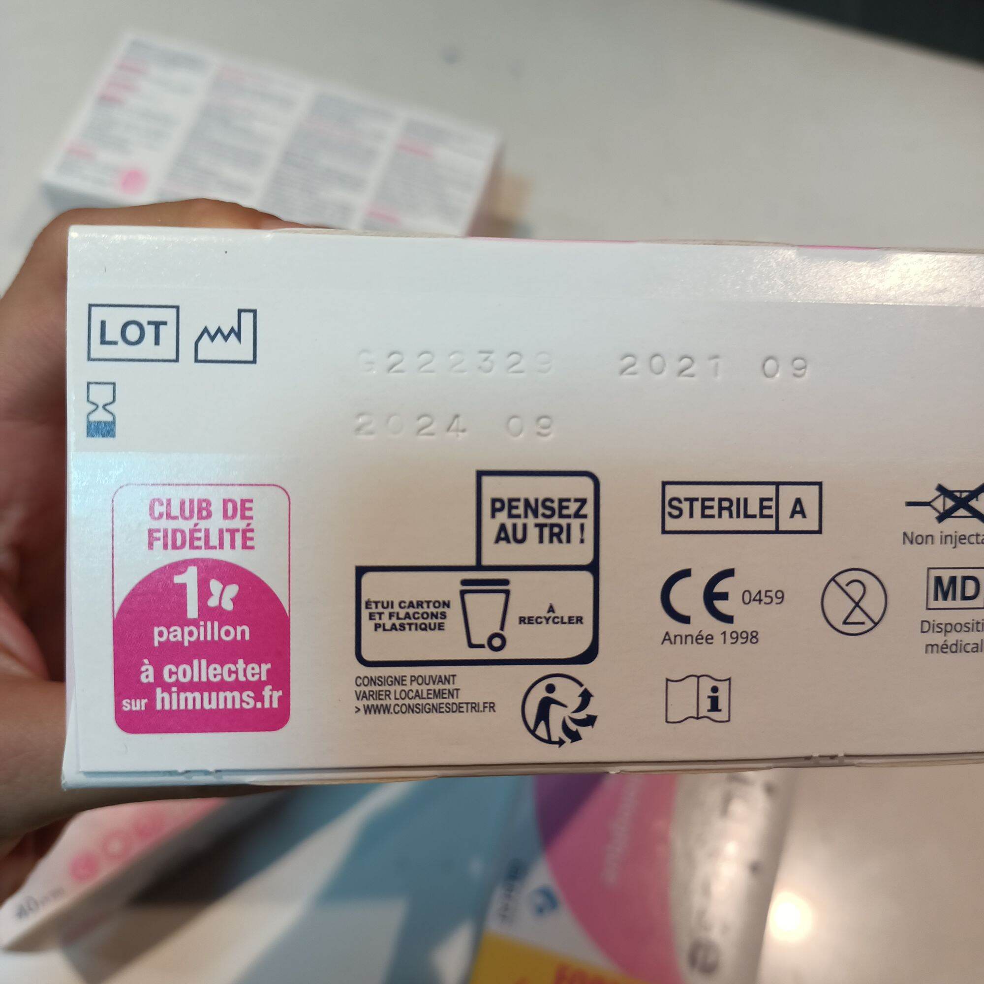 Nước muối sinh lý Physiodose Pháp 40 ống 5ml [MẪU MỚI]