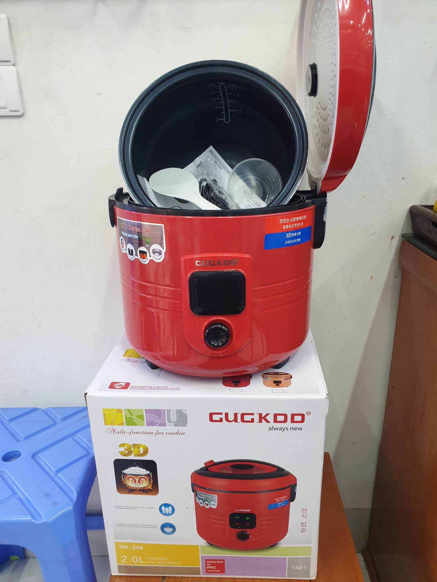 Nồi cơm điện CUCKOO 2,0 LÍT . MODEL : GK-208