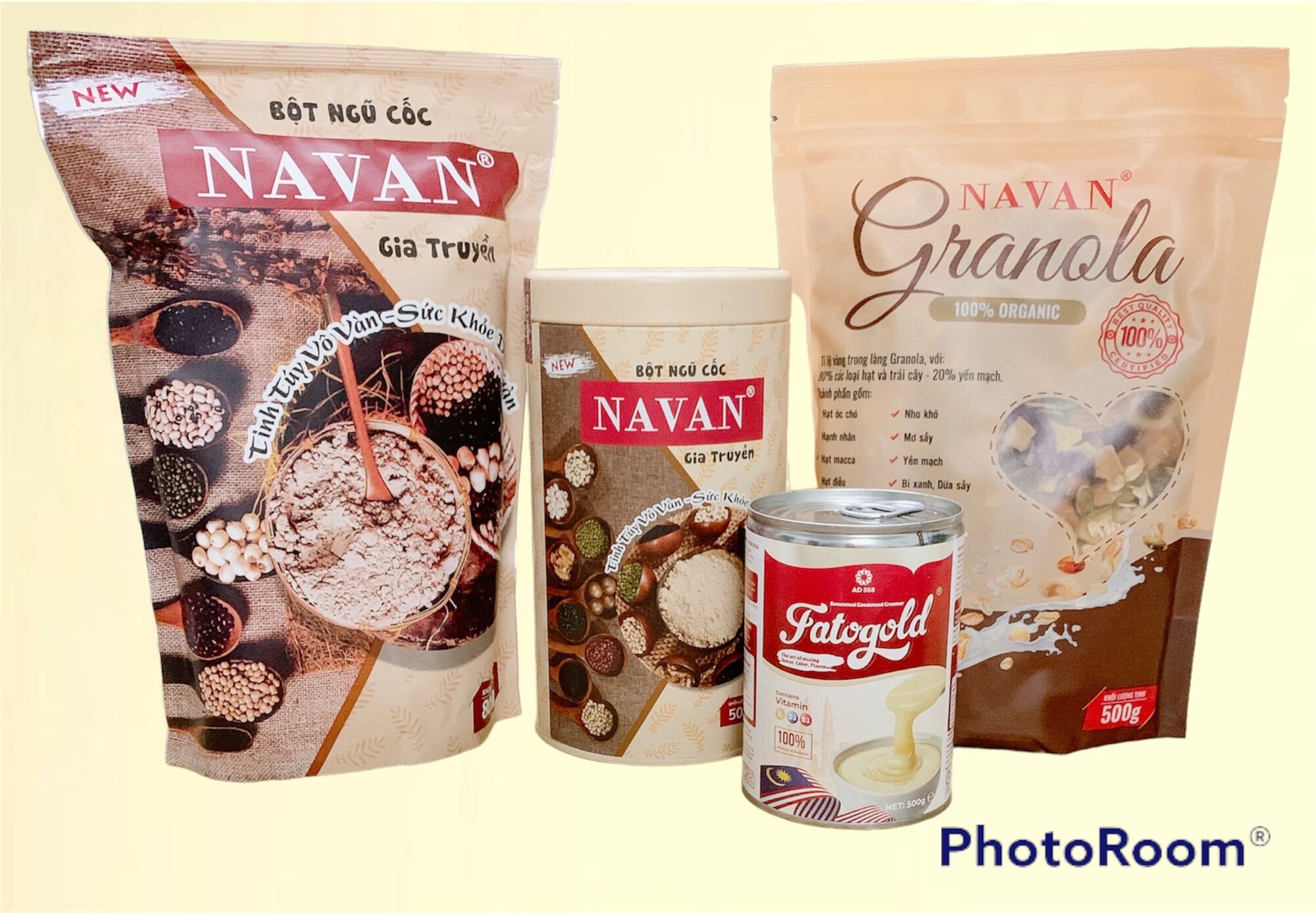 Ngũ Cốc Navan lon 500g