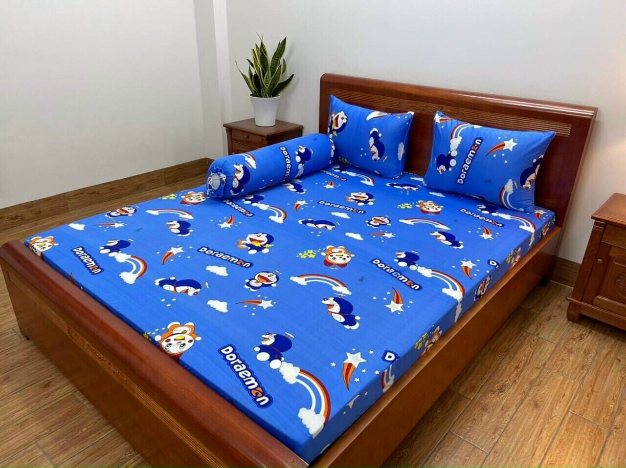 COMBO VỎ GỐI NẰM - VỎ ÔM THUN LẠNH HÀN QUỐC