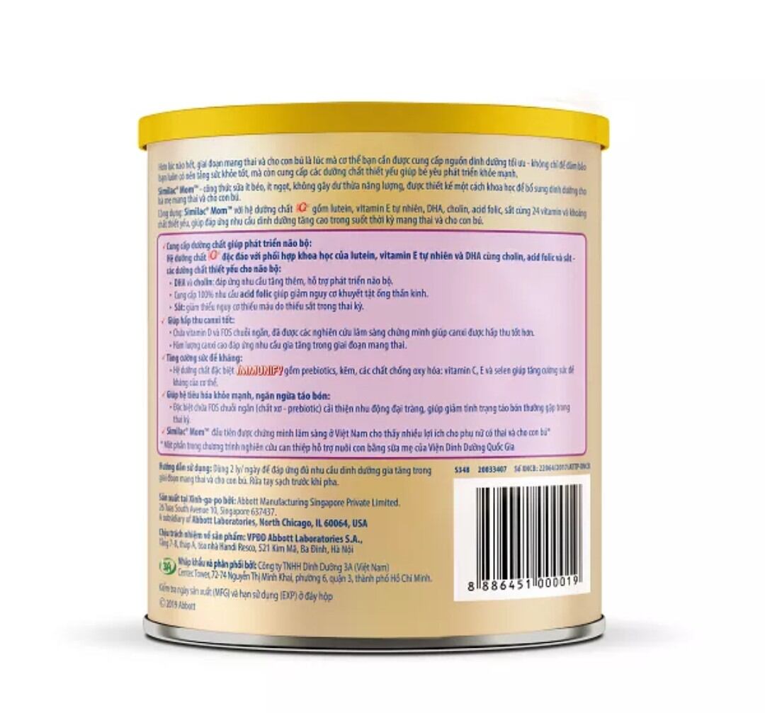[Tạm Hết Hàng] Sữa Bầu Similac Mom 400g
