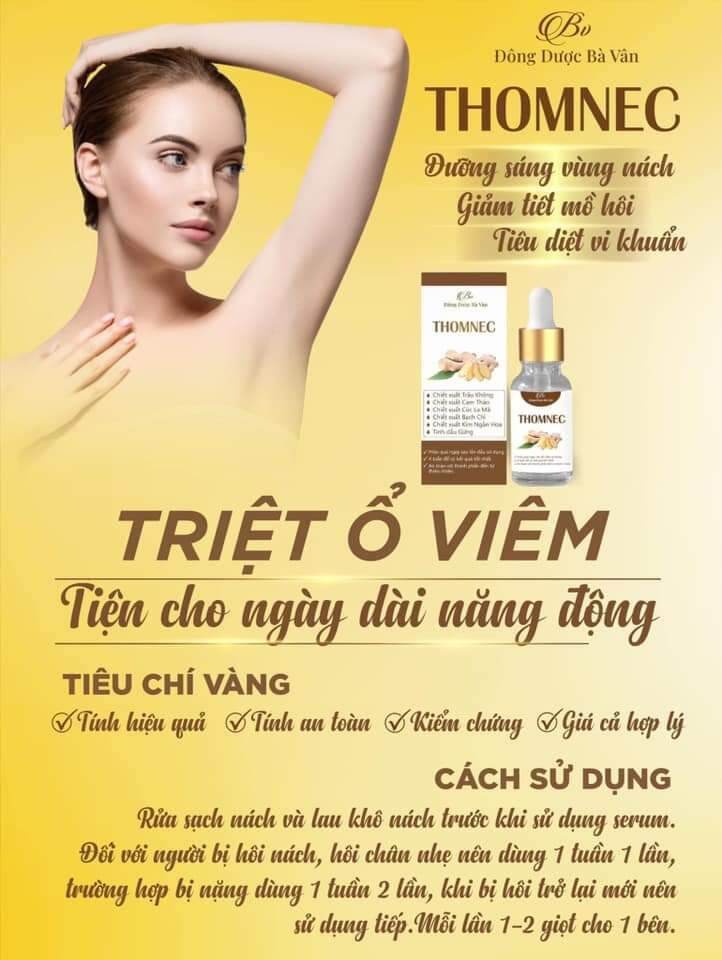 Combo 2 Sirum Thomnec - Khử Mùi Hiệu Quả