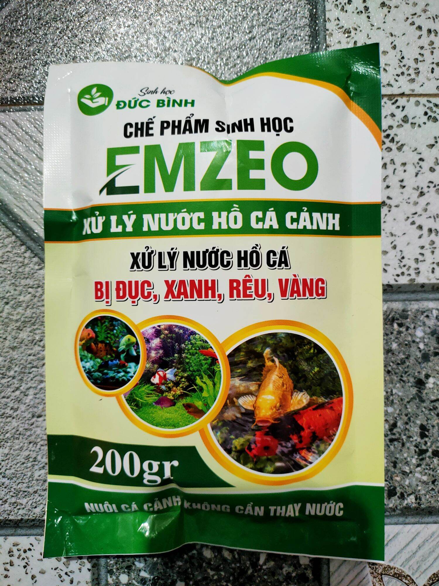 EMZEO Xử Lý Nước Hồ Cá Cảnh, Cá Koi,...(Emzeo cá cảnh)