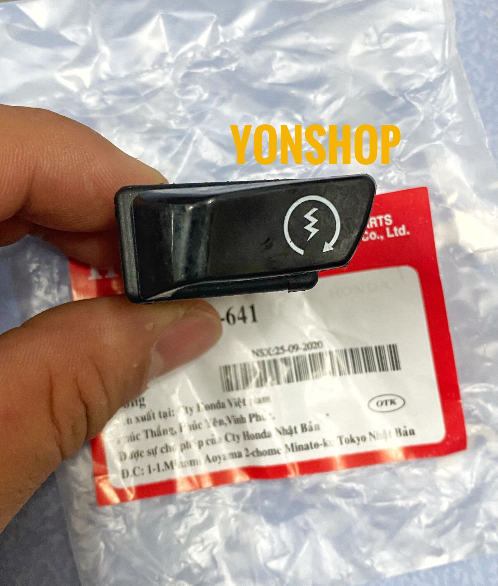 Nút Công Tắc Đề Xe Vision 2020/ Airblade 2020/ Lead 2020 Smart Key