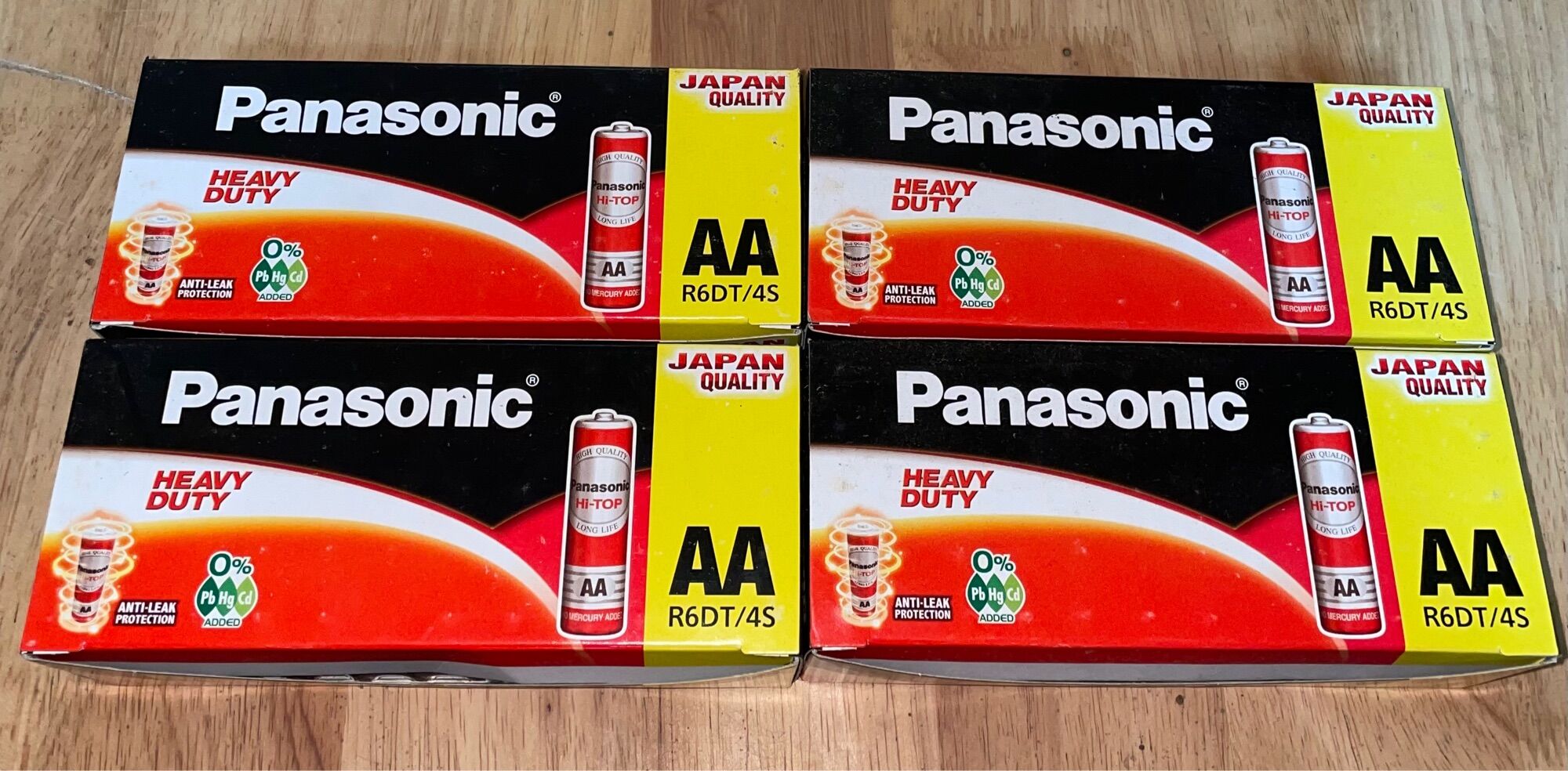 PIN TIỂU AA PANASONIC ĐỎ  R6DT/4S
