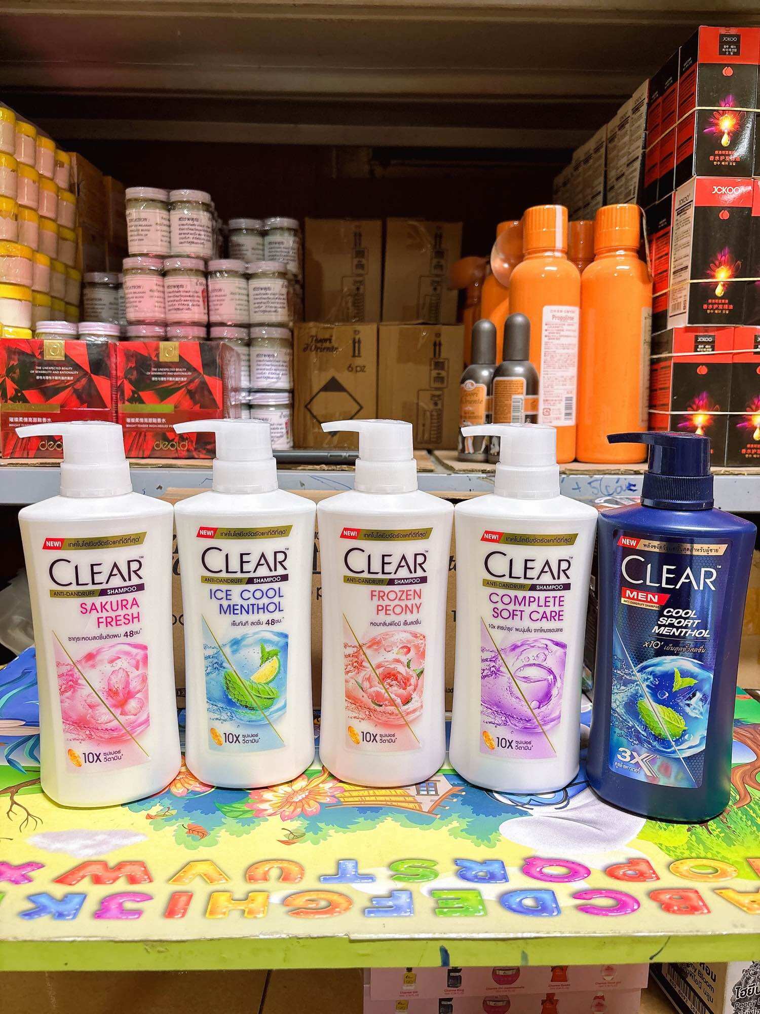 Dầu gội Clear Thái Lan các loại 400ml