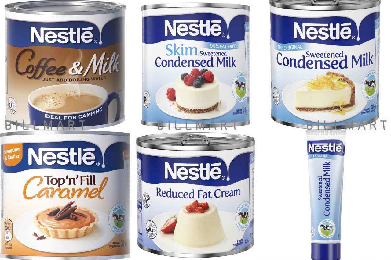 Sữa đặc tách béo/ nguyên kem/ làm bánh Nestle coffee milk Úc Condensed Milk 400g