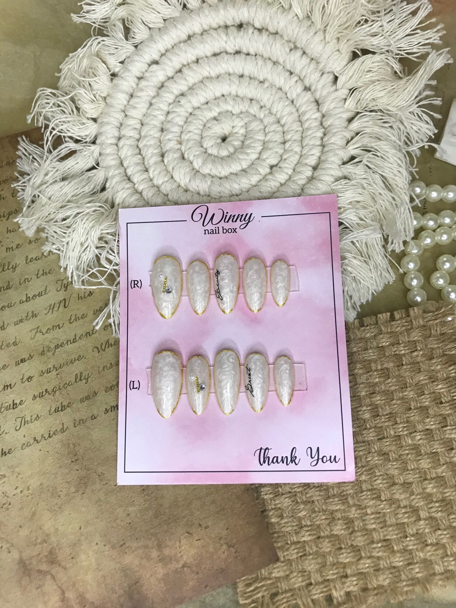 Nailbox móng up móng giả gel ánh trai hot hit