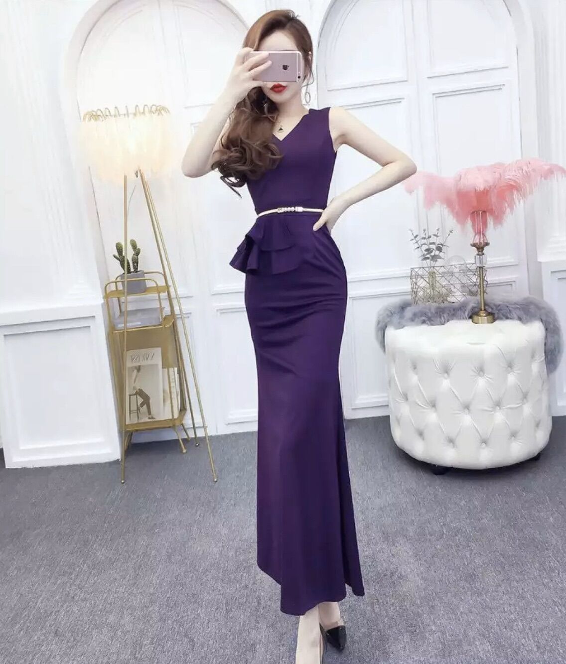 [HCM]ĐẦM DÀI DỰ TIỆC ĐUÔI CÁ TÔN DÁNG