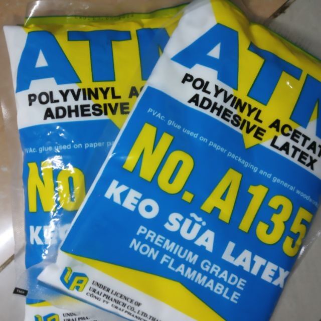 Keo sữa ATM túi 1KG ( Nguyên liệu làm slime và dán đồ cần thiết)