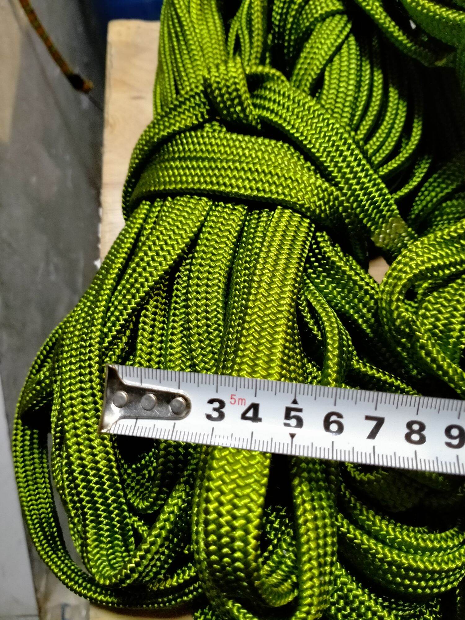 Dây dù dẹp xanh 1,5cm sợi Polyester