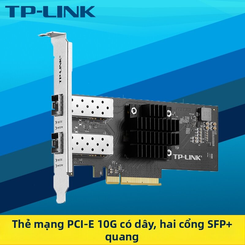 TP-Link | Dual 10G SFP+ PCI-E X8 Network Card Giá 25,180,000 Đồng*Miễn phí vận chuyển