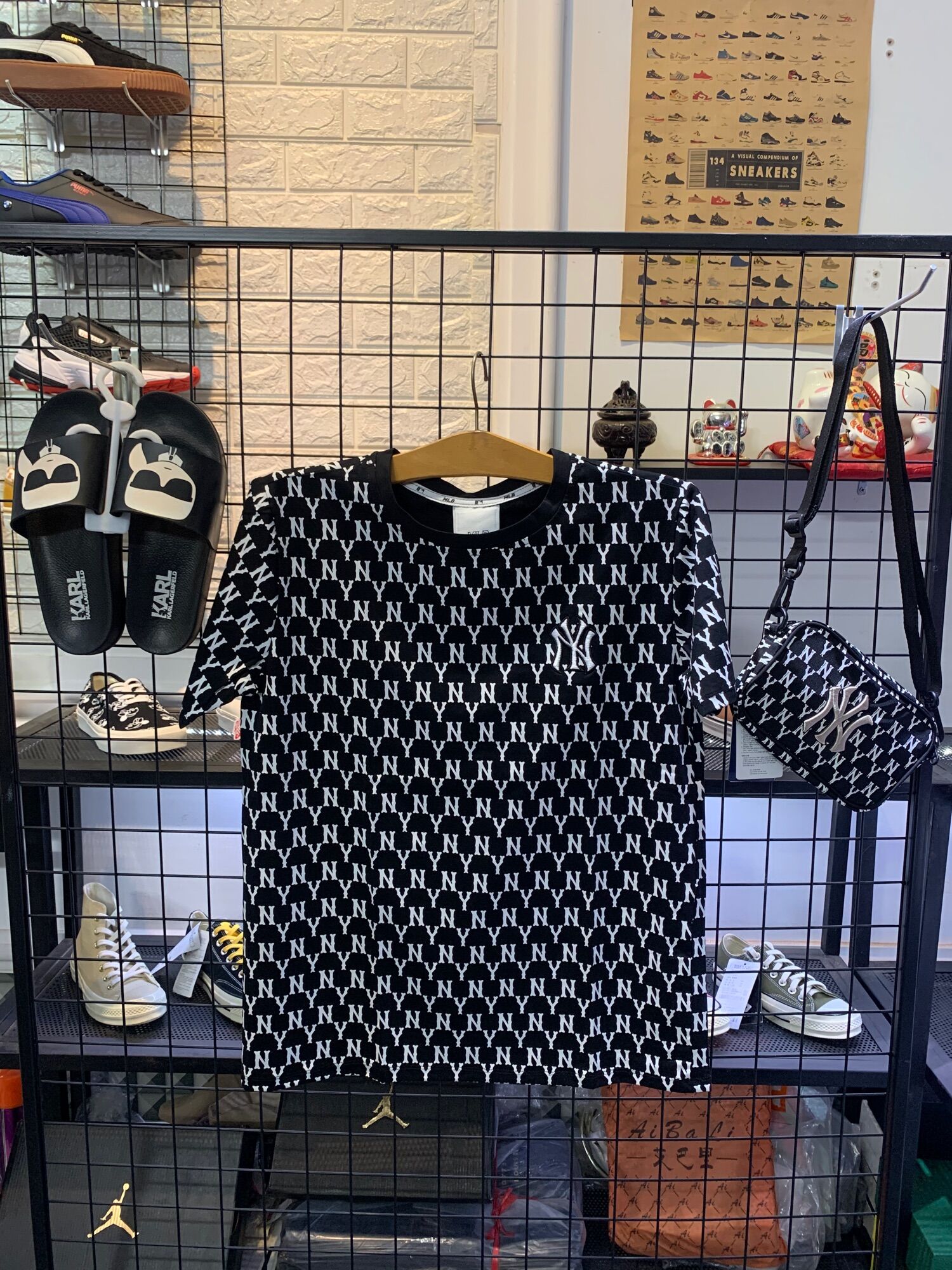 Áo thun mlb unisex