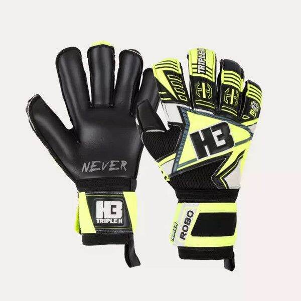 Găng tay thủ môn có xương cao cấp H3 Đen phối Xanh lá
