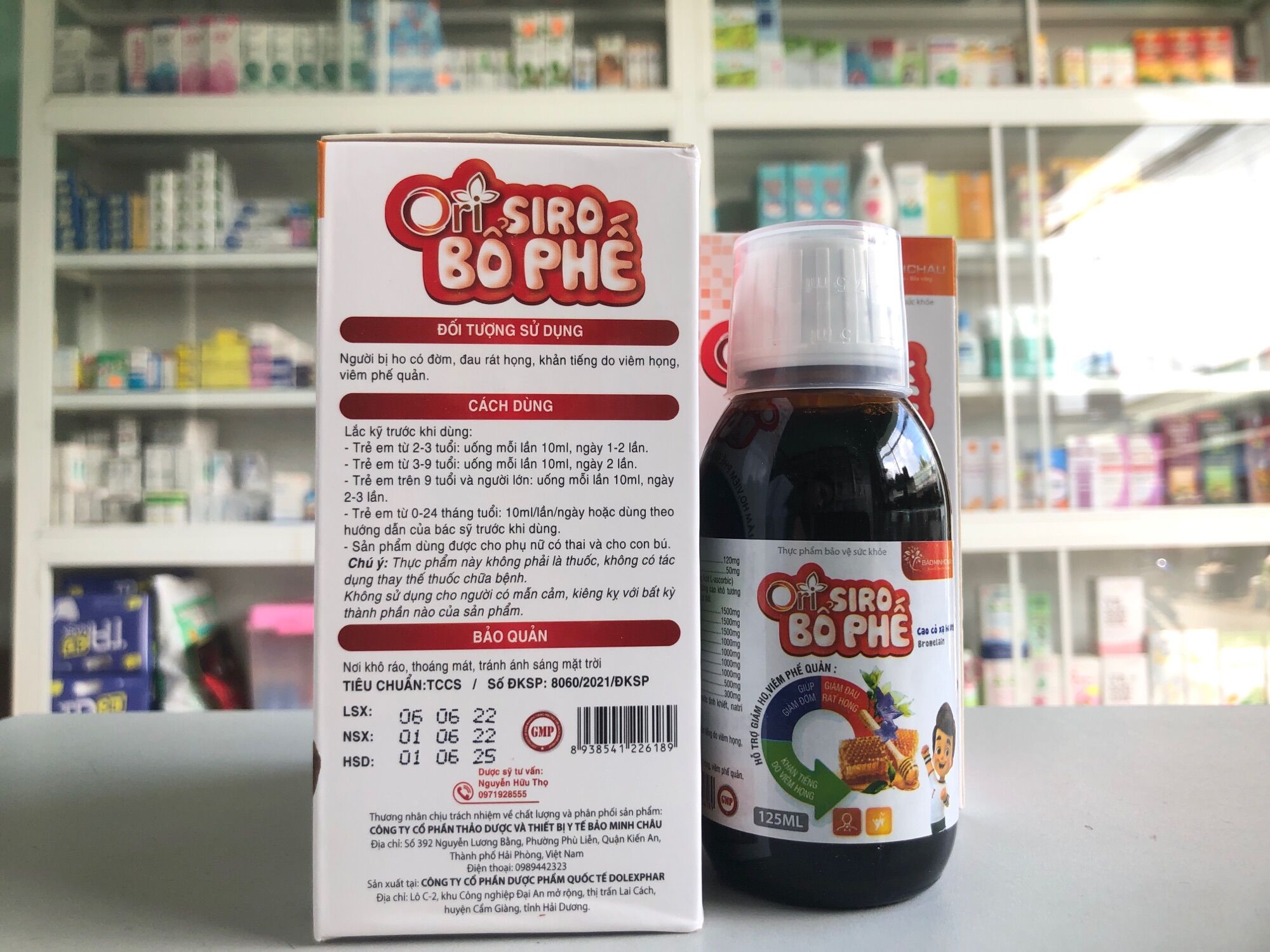 Siro ho bổ phế Ori 125ml