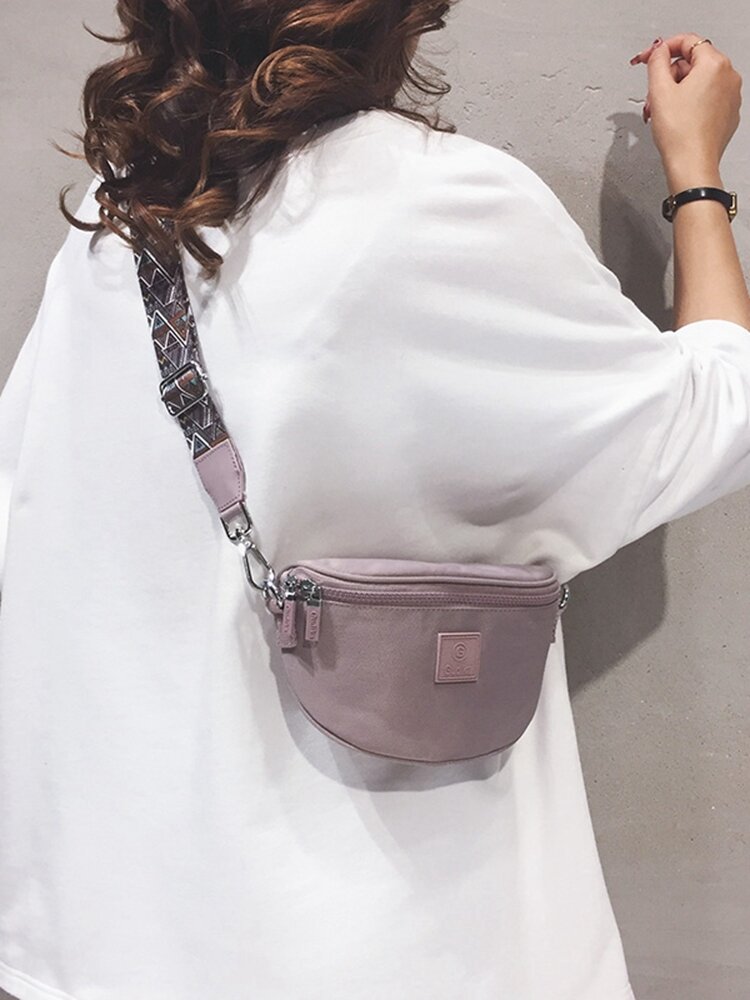  Túi Đeo Chéo Mini Bằng Vải Nylon Đa Năng Túi Đeo Chéo Phong Cách Nữ Túi Đeo Vai Hình Yên Ngựa Túi Đeo Chéo Thường Ngày Túi Đeo Vai Mềm 