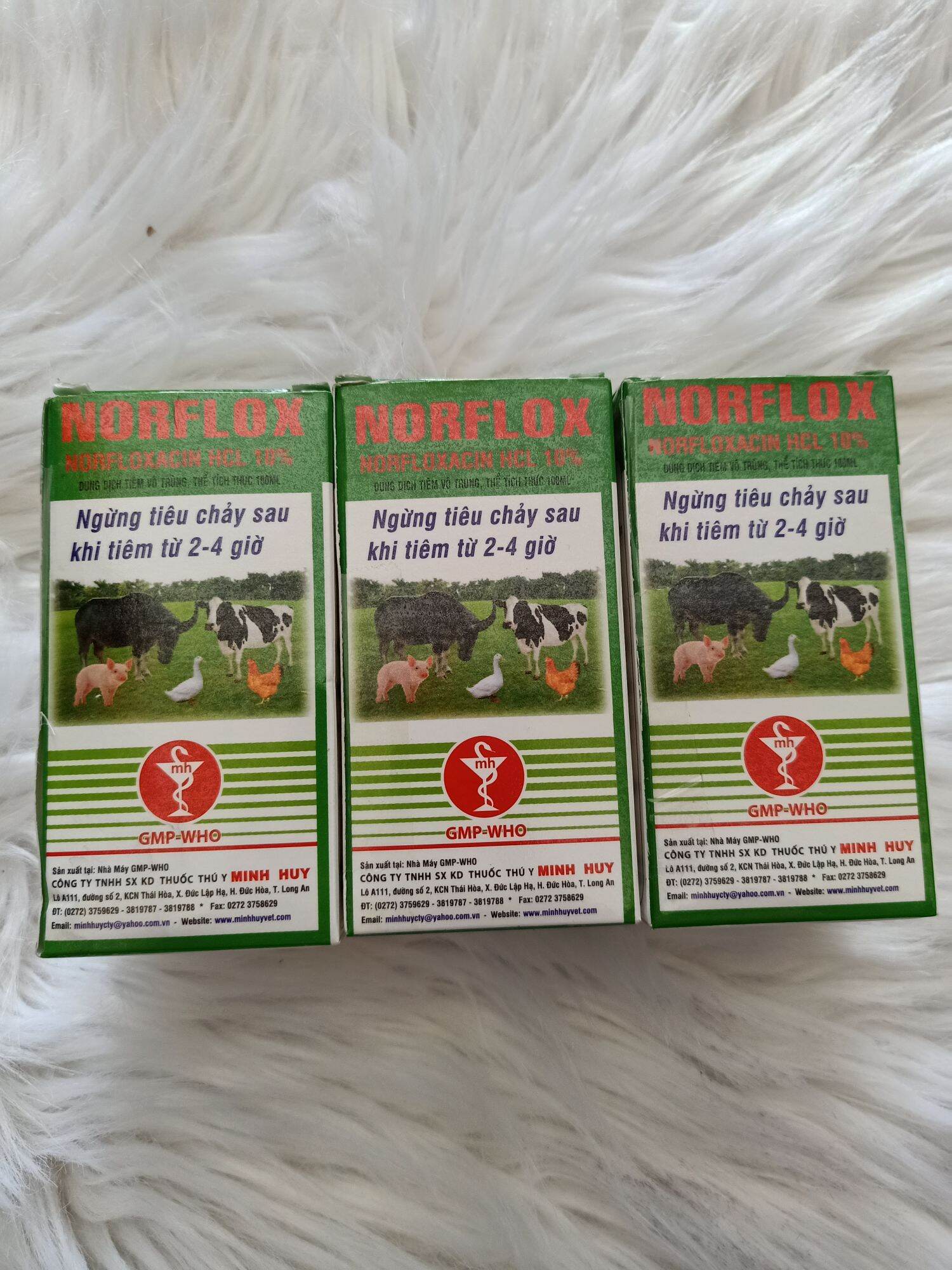 NORFLOX 100ml ngưng tiêu chảy đau 2-4 giờ