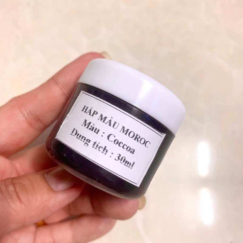 [HCM]Mặt Nạ Dưỡng Bổ Sung Hạt Màu Cocoa (màu ca cao) Moroccanoil Color Depositing Mask 200ml