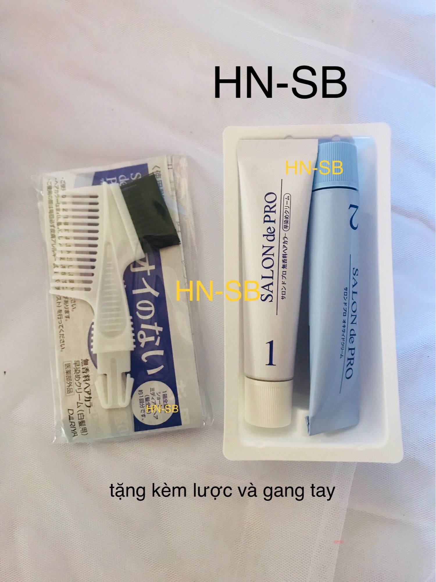 Nhuộm phủ bạc depro