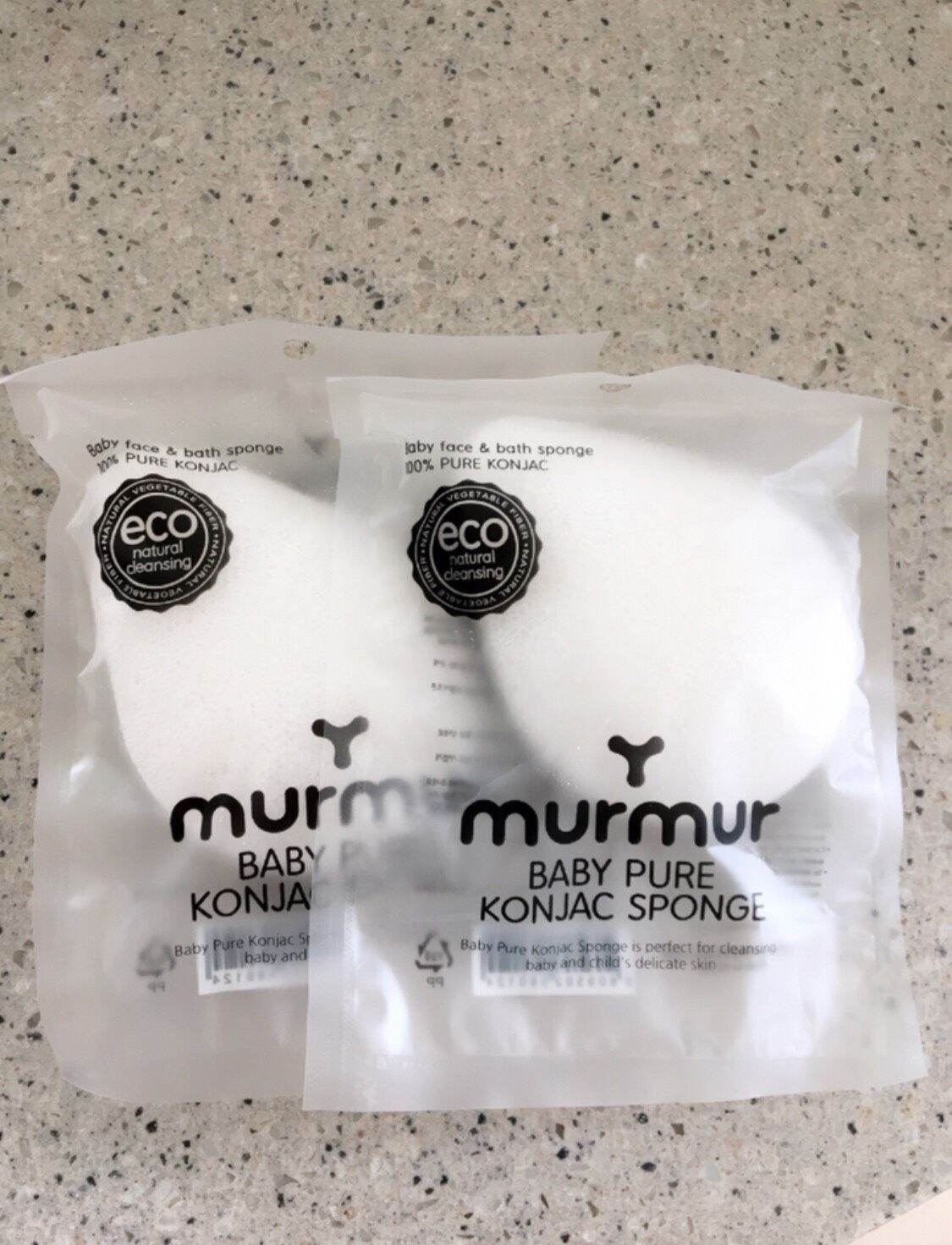 Bông tắm hữu cơ Murmur oganic Hàn quốc ( Chính hãng)