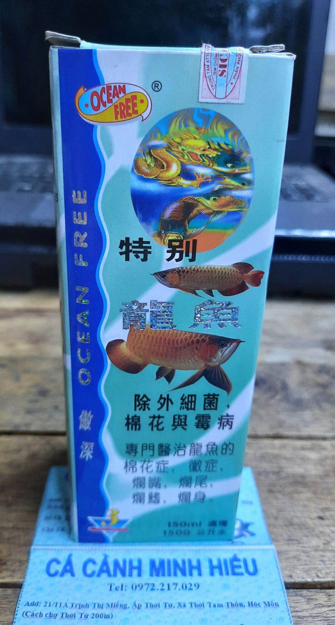 Dung dịch hỗ trợ cá rồng - Chai số 3