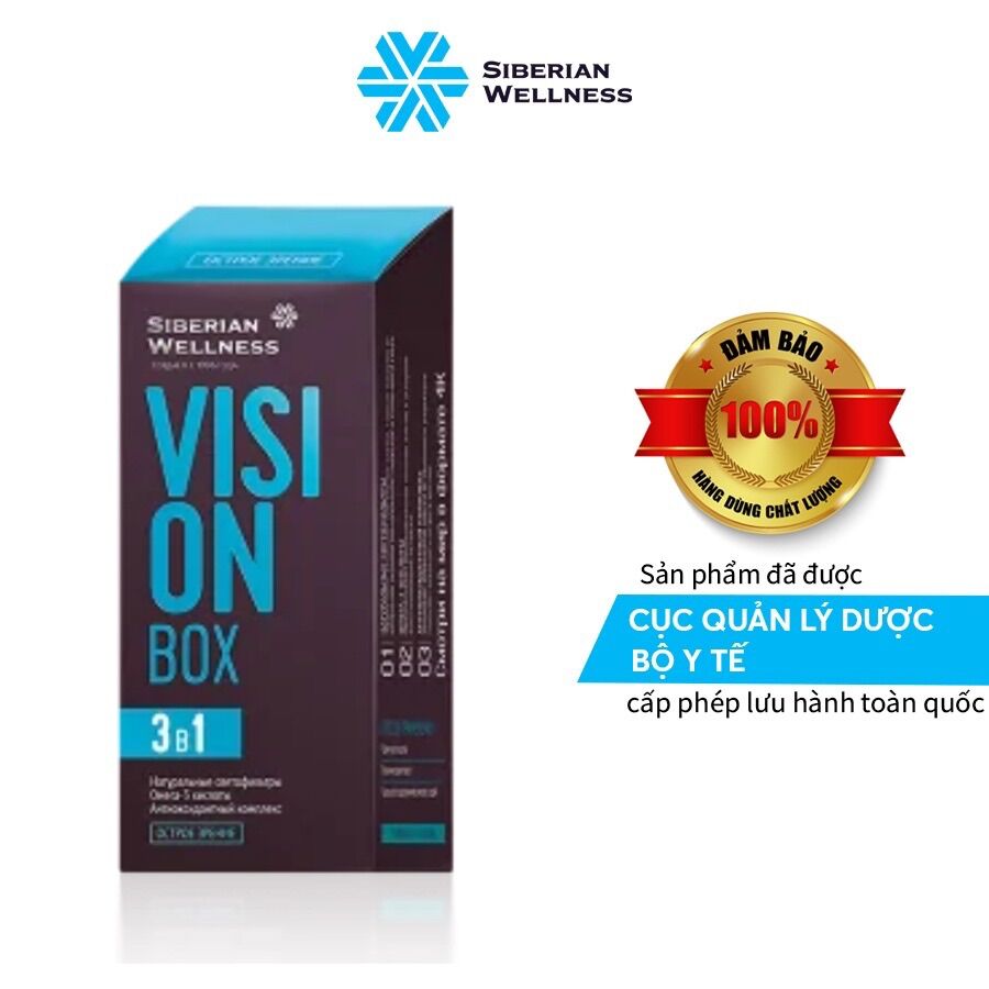 Thực phẩm bảo vệ sức khỏe Vision Box – 30 túi