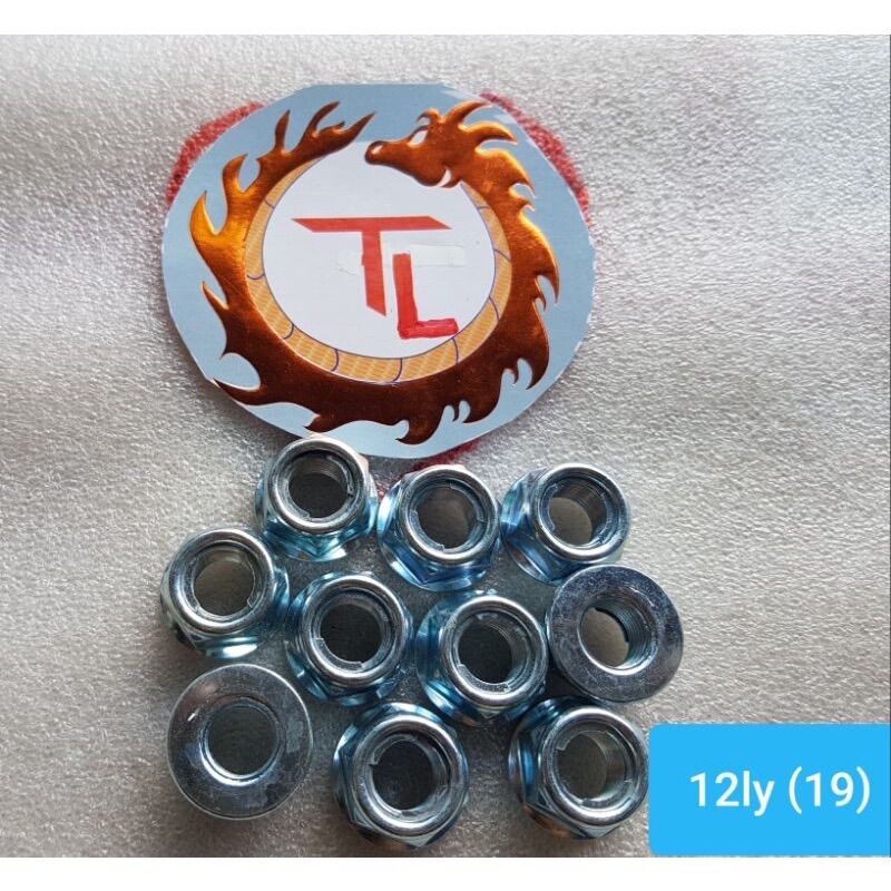Tán đai ốc 12 ly (loại xịn) (10 con)