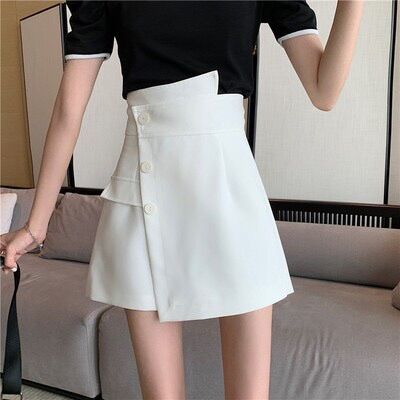 CHÂN VÁY CHÉO TÀ PHỐI NÚT XINH LT5